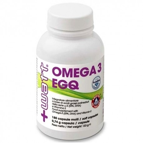 Omega 3 +Watt, Omega 3 EGQ, 180 cps. Omega 3 +Watt, Omega 3 EGQ, 180 cps.