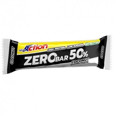 Barrette proteiche Proaction, Zero Bar, 20 pz da 60 g. Barrette proteiche Proaction, Zero Bar, 20 pz da 60 g.