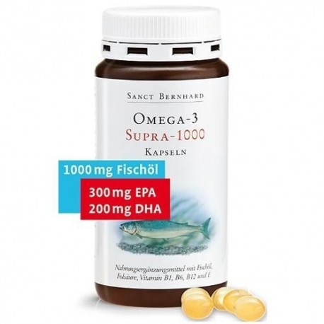 Sanct Bernhard, Omega-3 Supra 1000, 120 cps