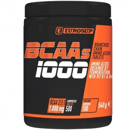 Eurosup, BCAAs, 500 Cpr.
