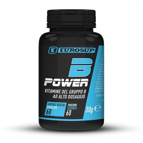 Vitamina B Eurosup, B Power, 60 cps. Vitamina B Eurosup, B Power, 60 cps.