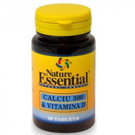 Calcio Nature Essential, Calcio + Vitamina D, 50 cpr Calcio Nature Essential, Calcio + Vitamina D, 50 cpr