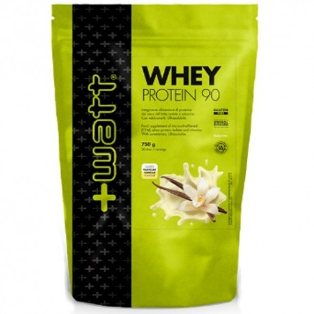 Proteine del Siero del Latte (whey) +Watt, Whey Protein 90, 750 g. Sacchetto Proteine del Siero del Latte (whey) +Watt, Whey Protein 90, 750 g. Sacchetto