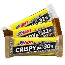 Barrette proteiche Proaction, Crispy Bar, 50 g.