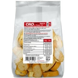 Pane e Prodotti da Forno Ciao Carb, Protosnack Crostino Stage 1, 100 g