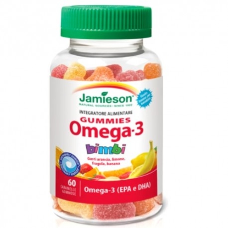 Jamieson, Omega 3 Gummies, 60 caramelle (Sc.03/2023)