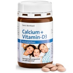 Calcio Sanct Bernhard, Calcio + Vitamina D3, 150 cpr