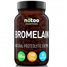 Scadenza Ravvicinata Natoo Essentials, Bromelain, 60 cps (Sc.04/2025)