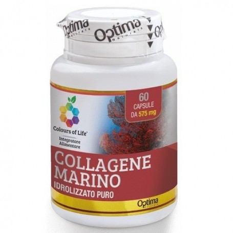 Collagene Optima Naturals, Collagene Marino, 60 cps Collagene Optima Naturals, Collagene Marino, 60 cps