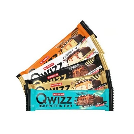 Barrette proteiche Nutrend, Qwizz Protein Bar, 60 g Barrette proteiche Nutrend, Qwizz Protein Bar, 60 g
