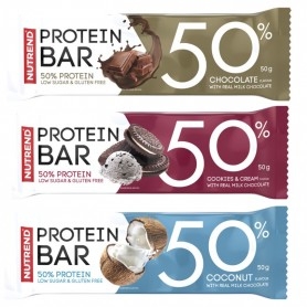 Scadenza Ravvicinata Nutrend, Protein Bar 50, 50 g (Sc.11/2025)
