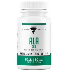 Acido lipoico Trec Nutrition, Ala 250, 60 cps