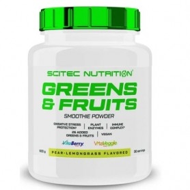 Scadenza Ravvicinata Scitec Nutrition, Greens e Fruits, 600 g (Sc.11/2025)
