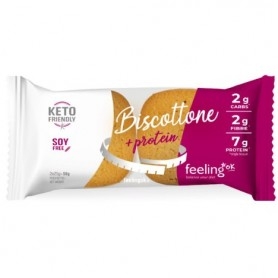 Scadenza Ravvicinata Feeling Ok, Biscottone + Protein, 2 x 25 g