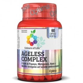 Antiossidanti Optima Naturals, Ageless, 60 cps